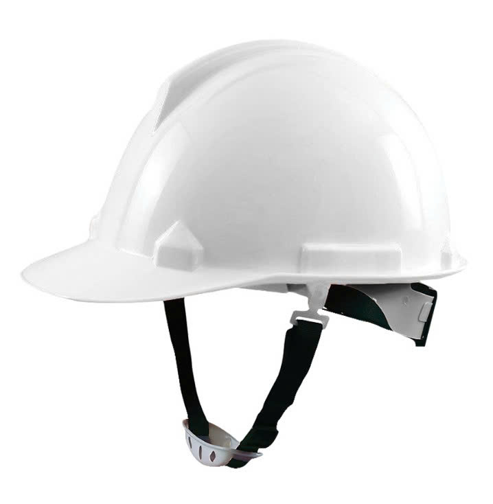 Mũ Thùy Dương quai cài - Mầu trắng