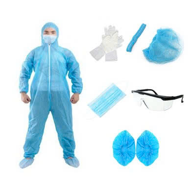 QUẦN ÁO PHÒNG DỊCH (7 MÓN/ 1 SET)